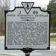 George Washington's Birhplace