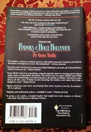 Pandora, by Holly Hollander