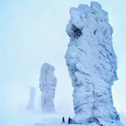 Manpupuner Rock Formations