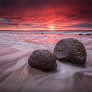 Moeraki Boulders, New Zealand