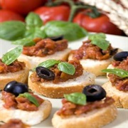 Have Hors D'Oreuvres.