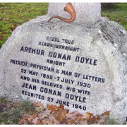 Sir Arthur Conan-Doyles's Grave