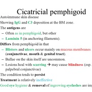 Cicatricial Pemphigoid