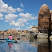 Kayaking on Lynx Lake
