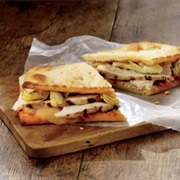 Chicken Santa Fe on Ancient Grain Flatbread