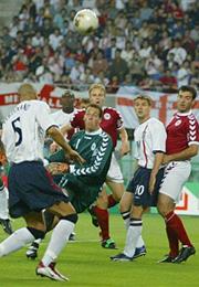 World Cup 2002: England V Denmark