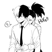 Todoroki and Momo