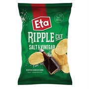 Eta Ripple Cut Potato Chips Salt & Vinegar