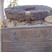 Site of Old Rubidoux Grist Mill in Rubidoux