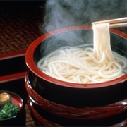 Have Udon for Breakfast in Takamatsu