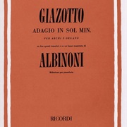 Albinoni-Giazzotto: Adagio in G Minor