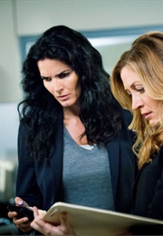 Angie Harmon and Sasha Alexander in Rizzoli & Isles (2010)