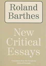 New Critical Essays (Roland Barthes)