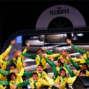 Attending Techofes @ Anna University