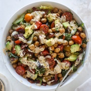 Chickpea Bacon Salad
