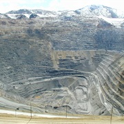 Bingham Canyon Open Pit Copper Mine