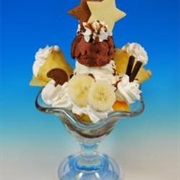 ミルキーウェイカフェのパフェ