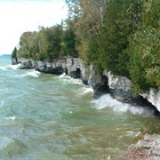 Cave Point Jacksonport, Wisconsin