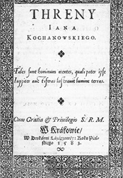 Fraszki, Pieśni, Treny (Jan Kochanowski)