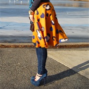 Mini Skirt Over Jeans