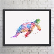 A Watercolor Painting or Print