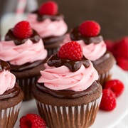 Raspberry Chocolate Cupcakes
