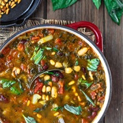 Tomato and Three Bean Soup