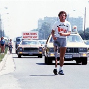 Canadian Terry Fox Attempted a Cross Country Run for Cancer