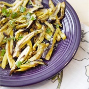 Garlic Roasted Eggplant