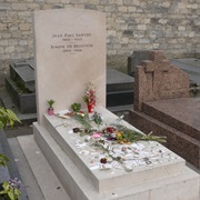 The Grave of Simone De Beauvoir