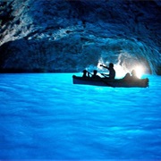Blue Grotto Sea Cave, Capri, Italy