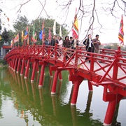 The Huc Bridge - Hanoi