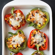 Mexican Chicken Stuffed Pepper