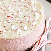 Candy Cane Cheesecake