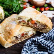 Sausage and Cheese Calzone
