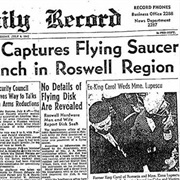 Roswell UFO Incident.