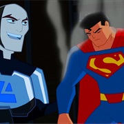 Justice League Action Season 1 Episode 36 Superman Red vs. Superman Blue