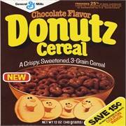 Chocolate Flavor Donutz Cereal