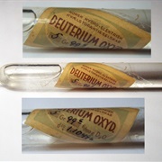 "Heavy Water"/Deuterium Oxide Produced (1933)