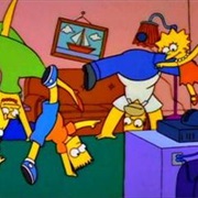 Cartwheels Onto Couch