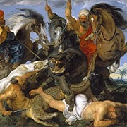Peter Paul Rubens ~~The Hippopotamus and Crocodile Hunt