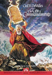 The Commandment Tablets, the Ten Commandments (1956)