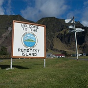 Most Remote Inhabited Island - Tristan Da Cunha, Atlantic Ocean