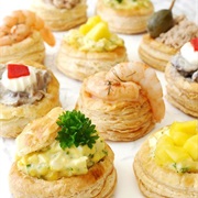 Vol Au Vent Appetizers
