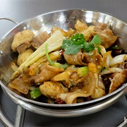 Stir Fried Cauliflower With Pork
