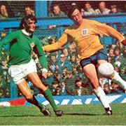 George Best Robs Gordon Banks