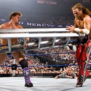 Chris Jericho vs. Shawn Michaels – World Heavyweight Championship Ladder Match: No Mercy 2008