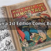 Own a 1st Edition Comic Book