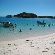 Swimming Near Raft Point