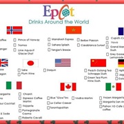 Drink Around the World at Epcot